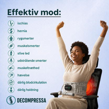 Decompressa – Effektiv lindring mod rygsmerter derhjemme